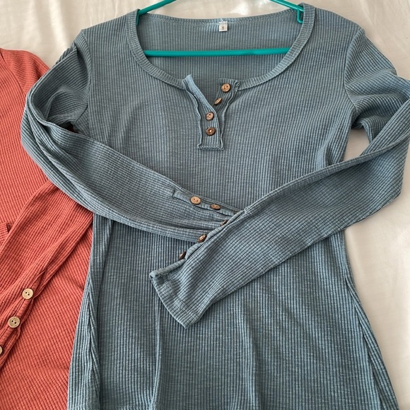 Button Henleys - Picture 2 of 6